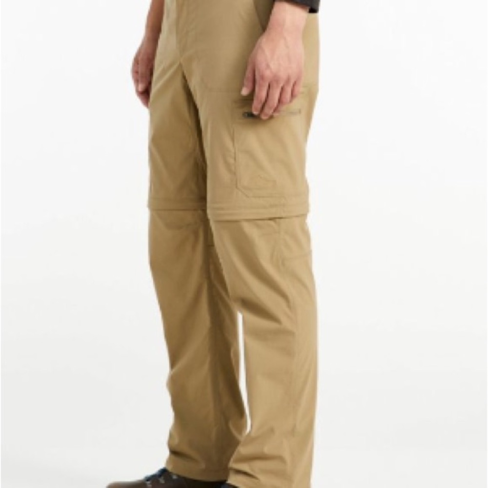 Men’s L.L. Bean Cresta Hiking Pants - Cargo Pants 30X36 Water Resistant UPF 50+